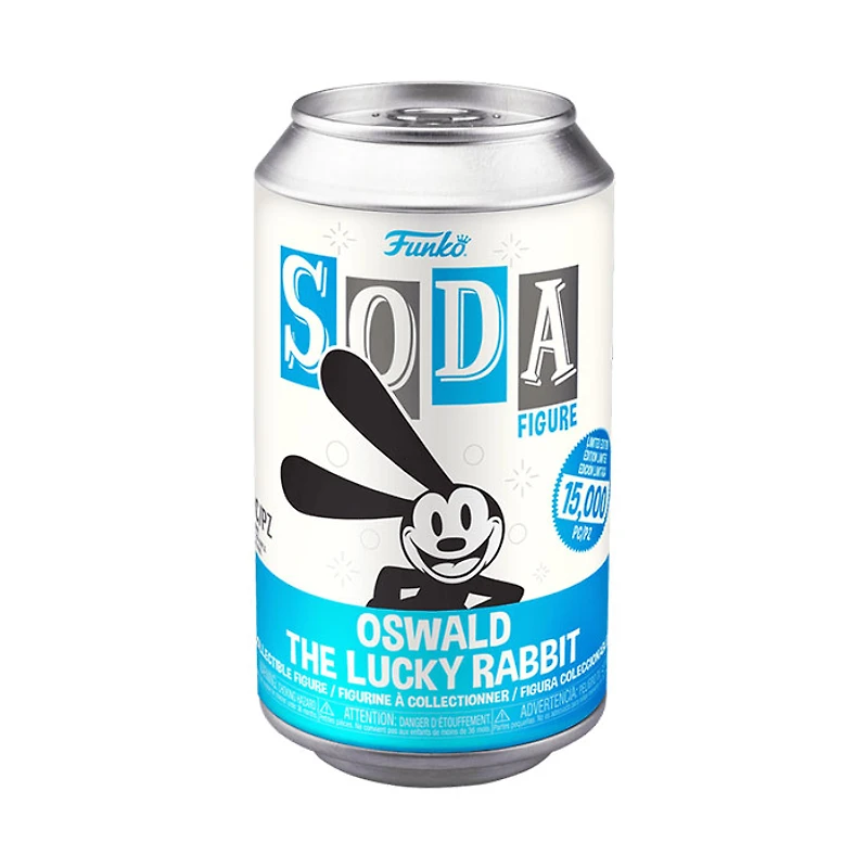 Funko Oswald The Lucky Rabbit (Disney)  Soda (Styles May Vary)