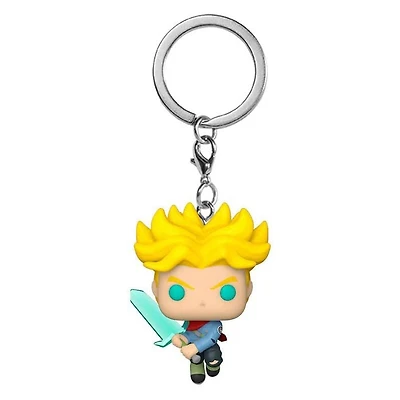 Funko Pop! Keychain Dragon Ball Super Super Saiyan Trunks with Sword