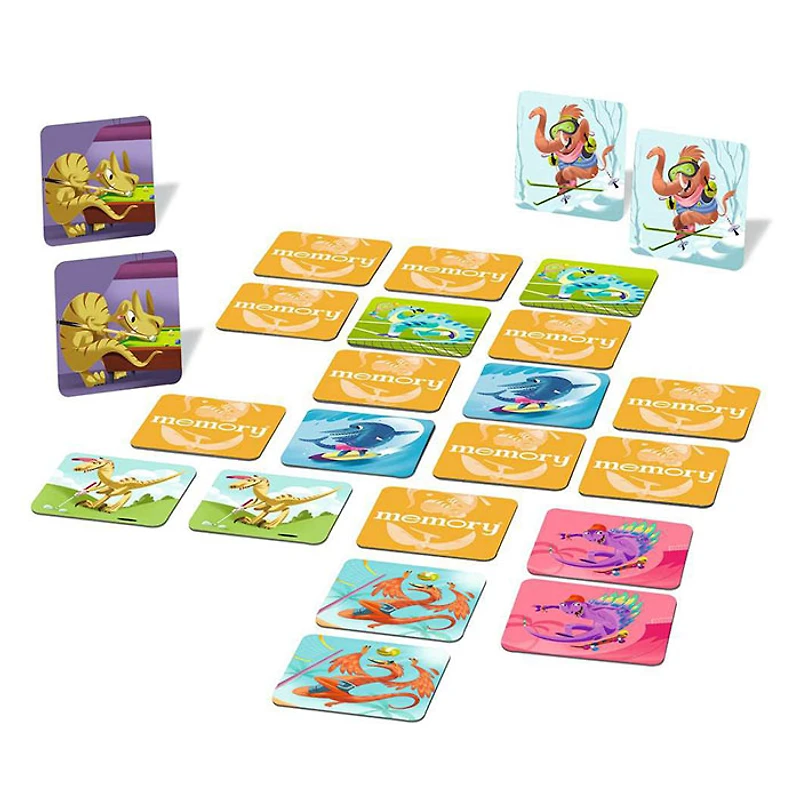 Ravensburger Memory Dinosaur Sports Card Game