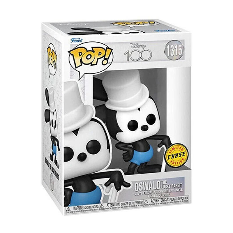 Funko Pop! Disney Disney 100th Oswald The Lucky Rabbit With hat Chase Edition