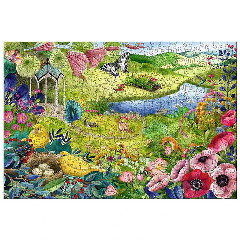 Ravensburger Nature Garden Wooden Puzzle – 500 Pieces