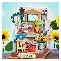 Rolife Dreaming Terrace Garden DIY Miniature House – 72  PCS