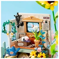 Rolife Dreaming Terrace Garden DIY Miniature House – 72  PCS