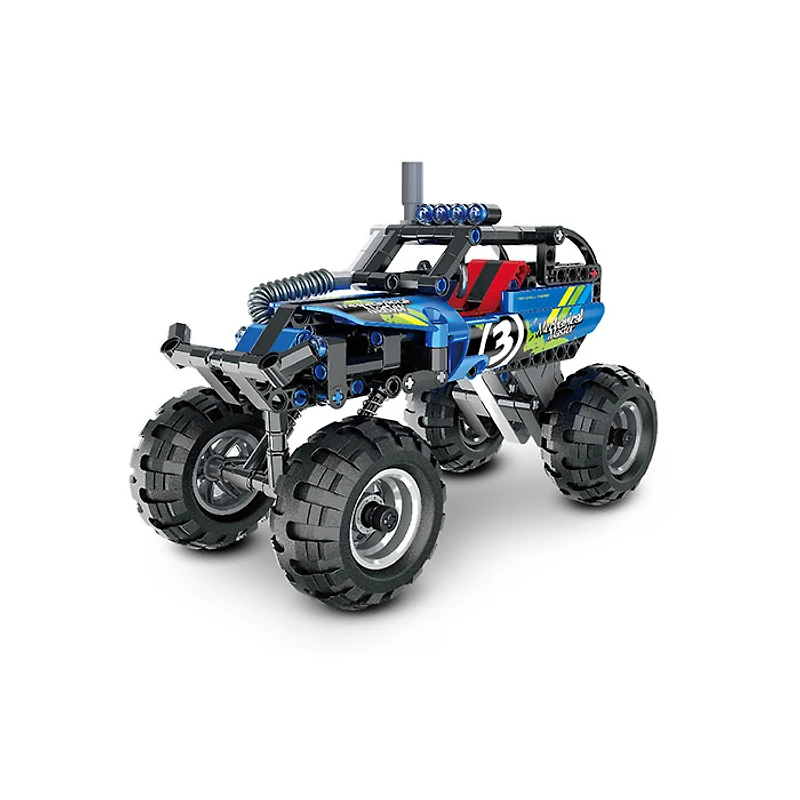 Pull Back Block Kit Vehicles 193 Pieces