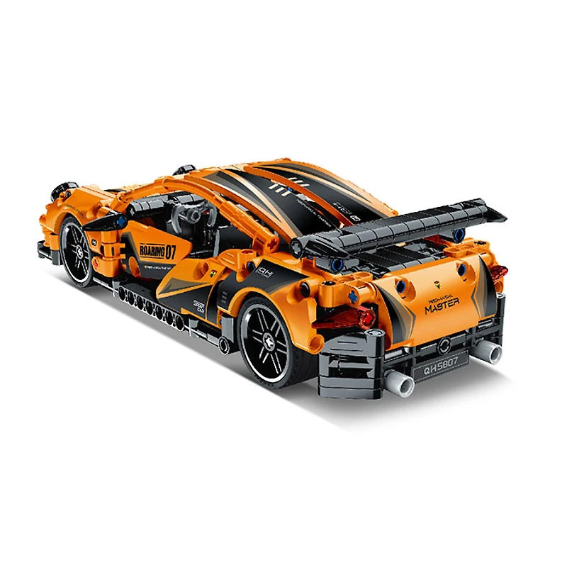 Pull Back Block Kit Super Car 490 Pieces