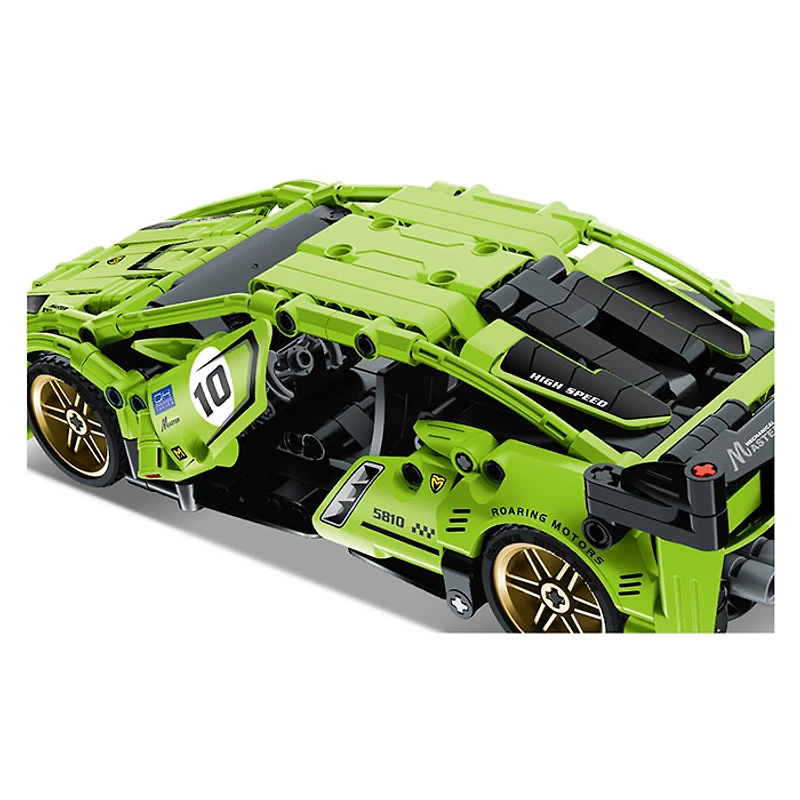 Pull Back Block Kit Super Car 1 – 457 Pieces