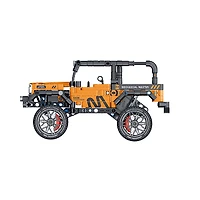 Pull Back Block Kit Off Roader 2 with Shock Absorber – 434 Pieces