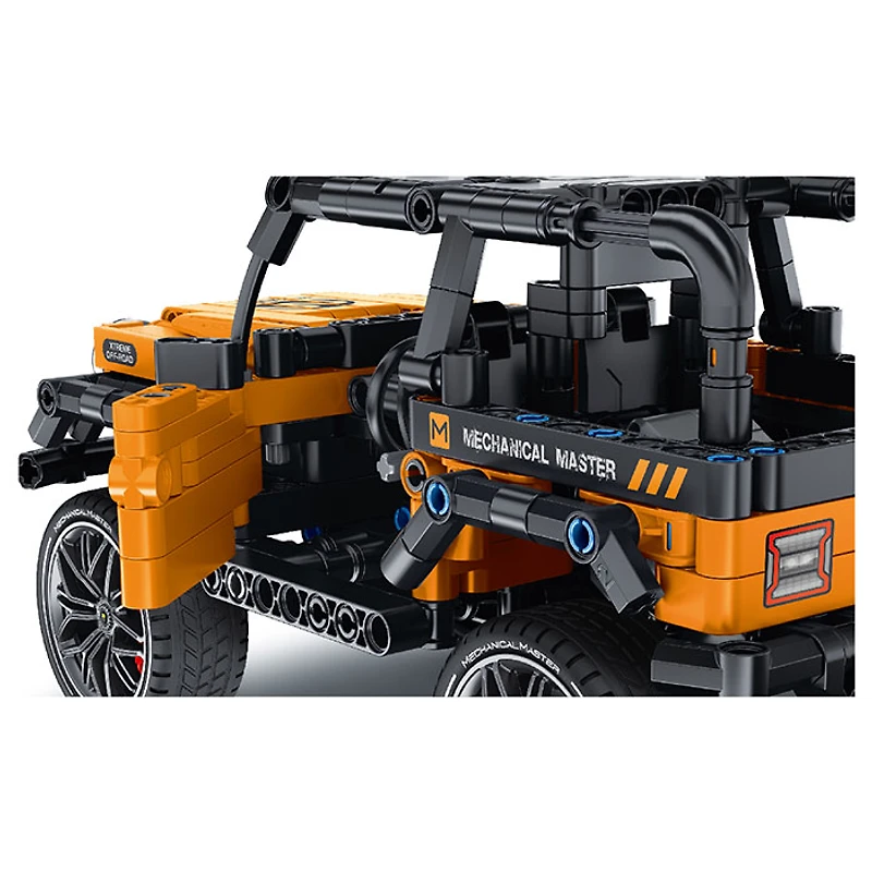 Pull Back Block Kit Off Roader 2 with Shock Absorber – 434 Pieces