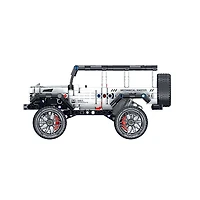 Pull Back Block Kit Off Roader 1 with Shock Absorber – 434 Pieces