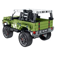 Pull Back Block Kit Off Roader with Shock Absorber – 474 Pieces