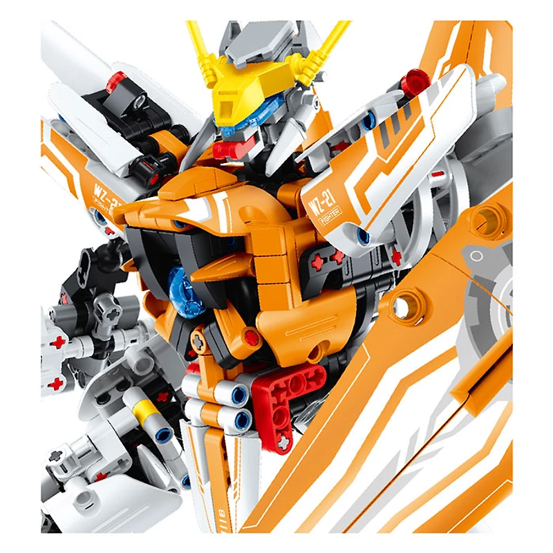 Block Kit Building Block Mecha – 833 Pieces