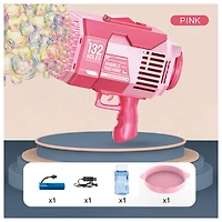 Bubble Gun 132 Holes – Random Color