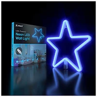 Blue Star Atomi Smart Neon LED Light Decorative Wall Art
