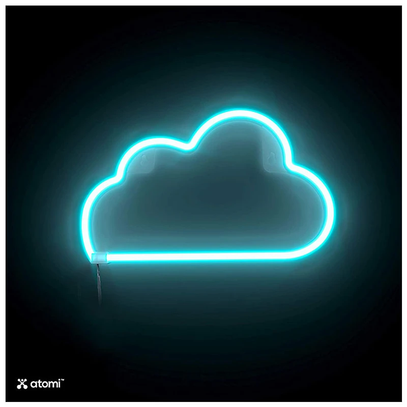 Cloud Baby Blue Atomi Smart Neon LED Light Decorative Wall Art