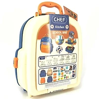 Kitchen Chef Playset with Portable Backpack
