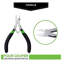 Metal Earth Enhanced Design 2-Piece Tool Kit – Clippers – Needle Nose Pliers