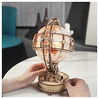 Luminous Globe 3D Wooden Puzzle