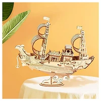 Japanese Diplomatic Ship 3D Wooden Puzzle