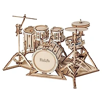 Drum Kit 3D Wooden Puzzle