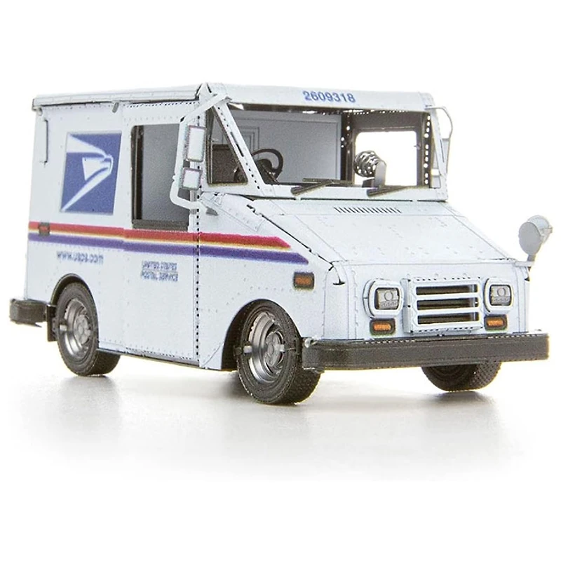 Metal Earth USPS LLV Mail Truck 3D Metal Model Kit