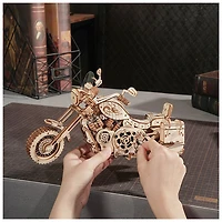 ROKR Cruiser Motorcycle 3D Wooden Puzzle – 420 pcs