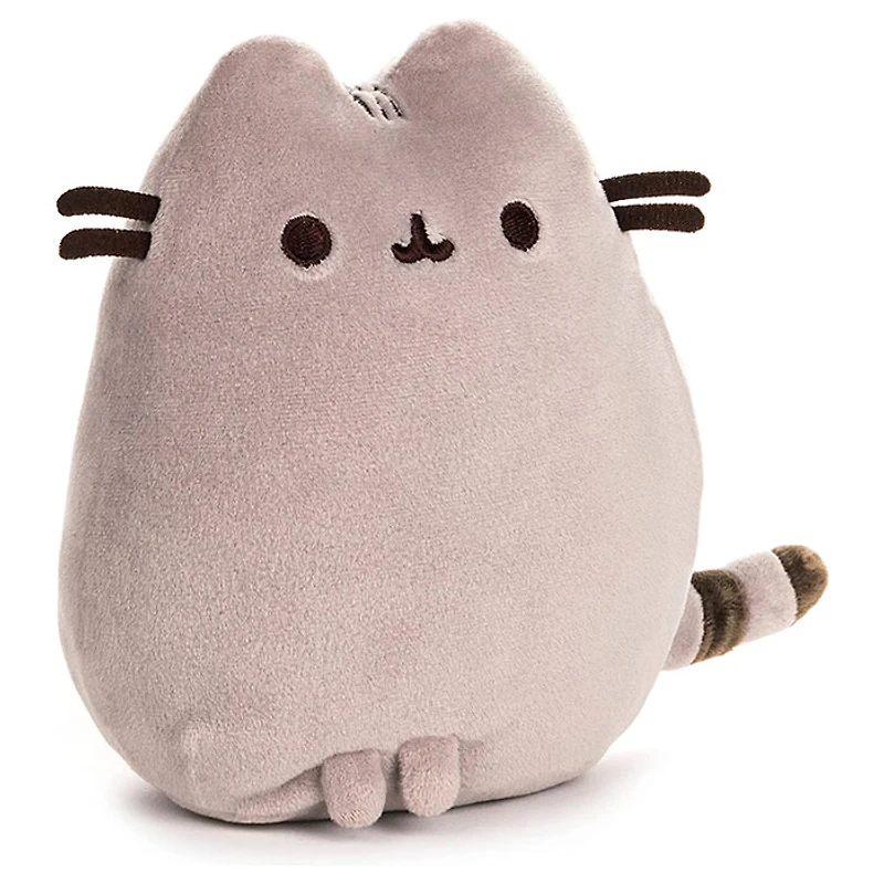 GUND Pusheen The Cat Squisheen 6 Inches Plush, Gray