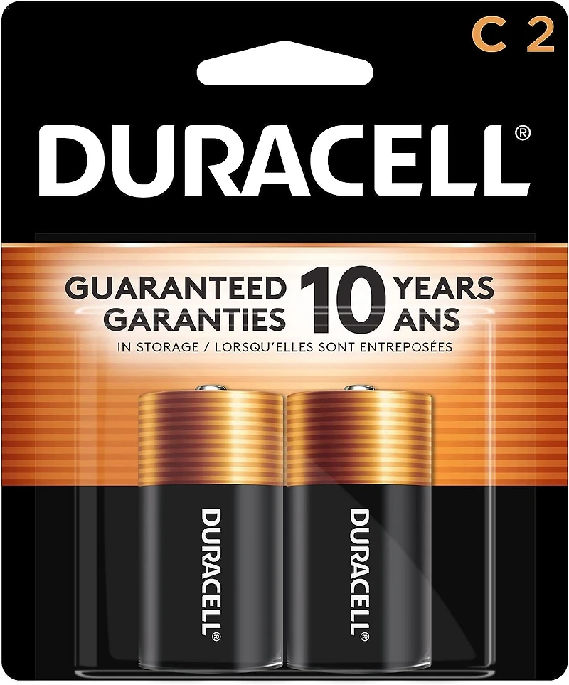 Duracell Battery C 2 Pack