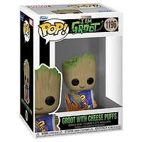 Funko Pop! Marvel I Am Groot Groot with Cheese Puffs