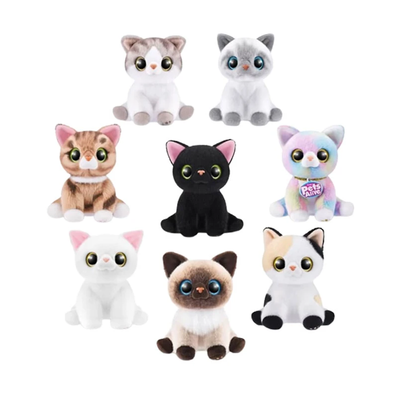 Zuru Pet’s Smitten Kitten’s Interactive Plush Assorted (Random Pick)