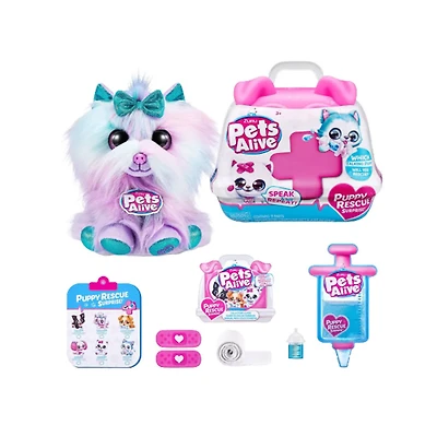 Zuru Pet’s Puppy Rescue Surprise Interactive Plush Assorted (Random Pick)