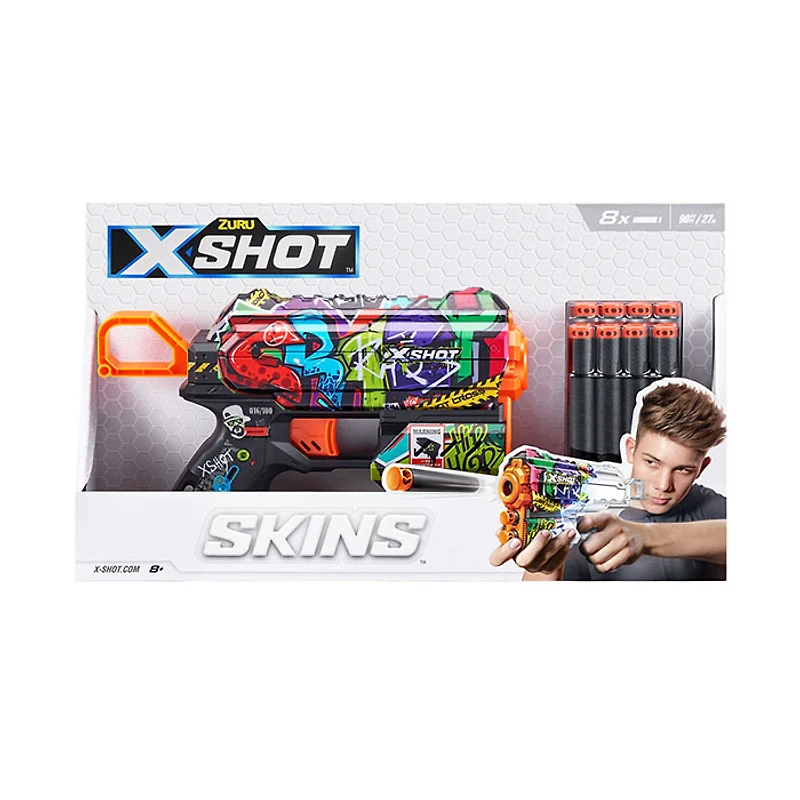Zuru X-Shot Skins Flux Assorted (Random Pick)