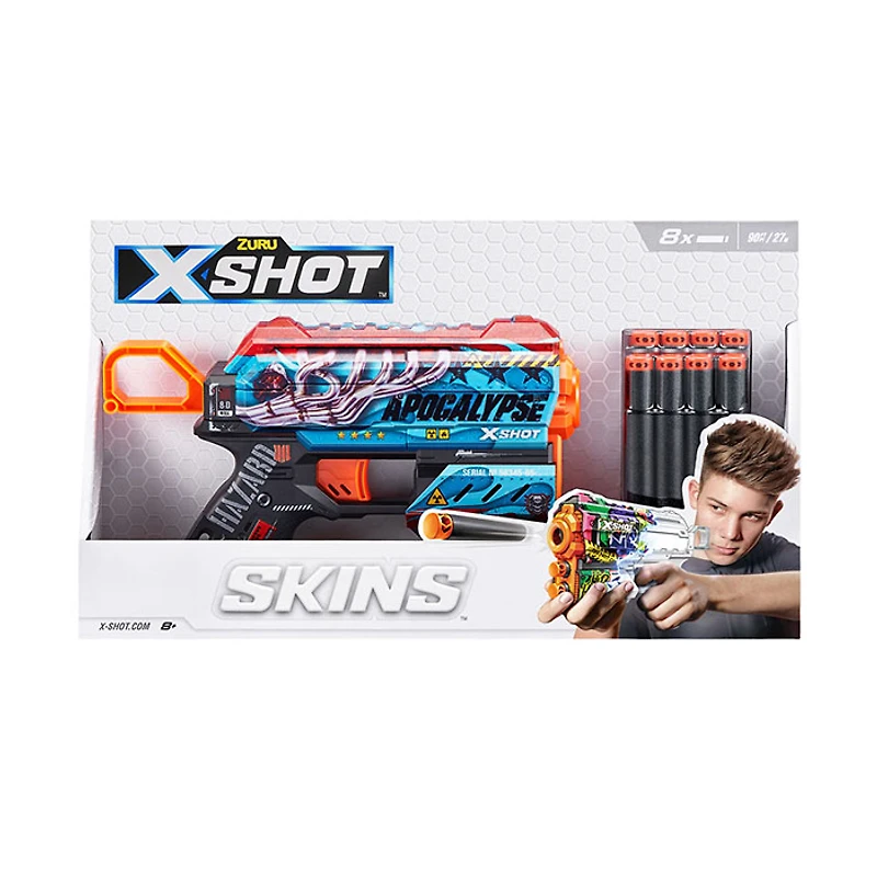 Zuru X-Shot Skins Flux Assorted (Random Pick)