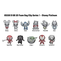Disney 100th Anniversary Blind 3D Foam Bag Clip Series 1