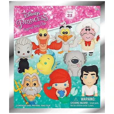 Little Mermaid Series 1 Blind 3D Figural Bag Clip