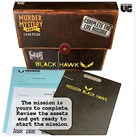 Murder Mystery Party Case Files Mission Black Hawk