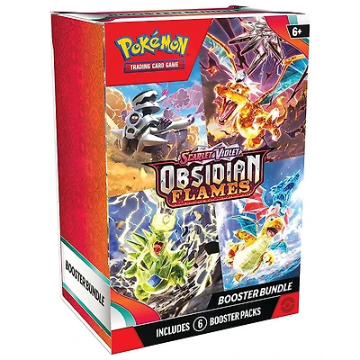 Pokemon TCG: Scarlet and Violet 3 Obsidian Flames Booster Bundle