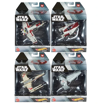Hot Wheels Star Wars Starships Assorted (Random Pick)