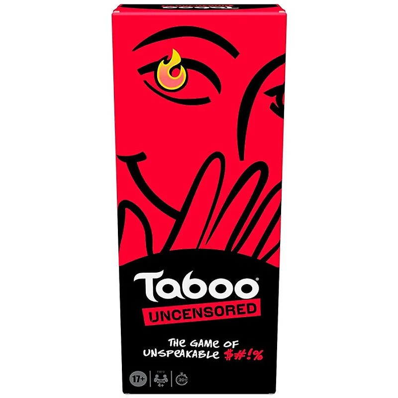 Taboo Uncensored Party Game for Adults Only