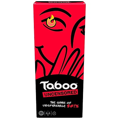 Taboo Uncensored Party Game for Adults Only