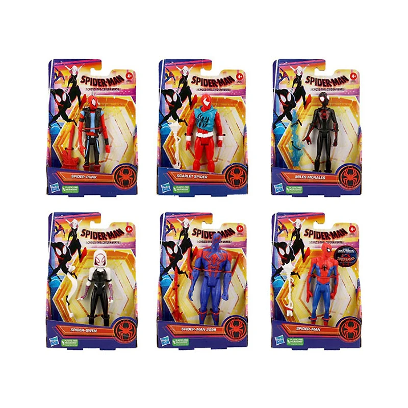 Spiderman Verse Movie 6 Inch Figure Assorted (Random Pick)