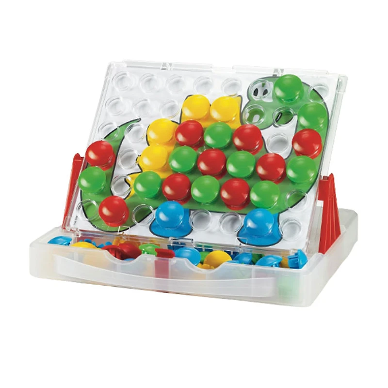 Quercetti Fantacolor Junior 48 Pieces Mosaic Pegboard Set