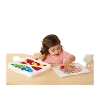 Quercetti Fantacolor Junior 48 Pieces Mosaic Pegboard Set