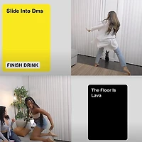 Act Out Or Black Out Card Game