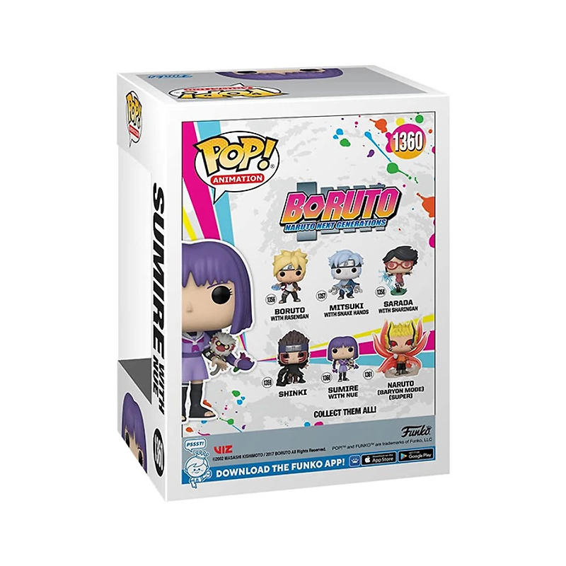 Funko Pop! Animation Sumire with Nue Boruto Naruto Next Generation
