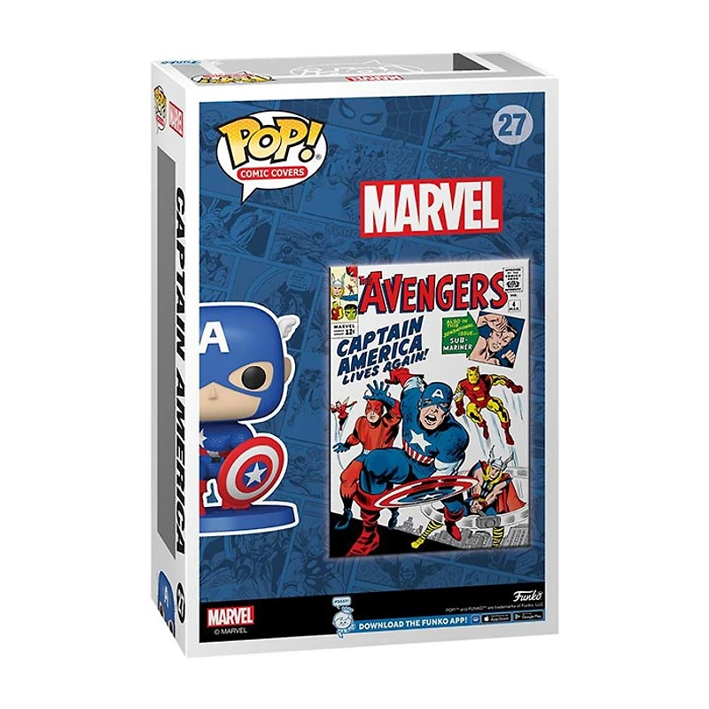 Funko Pop! Comic Covers Captain America