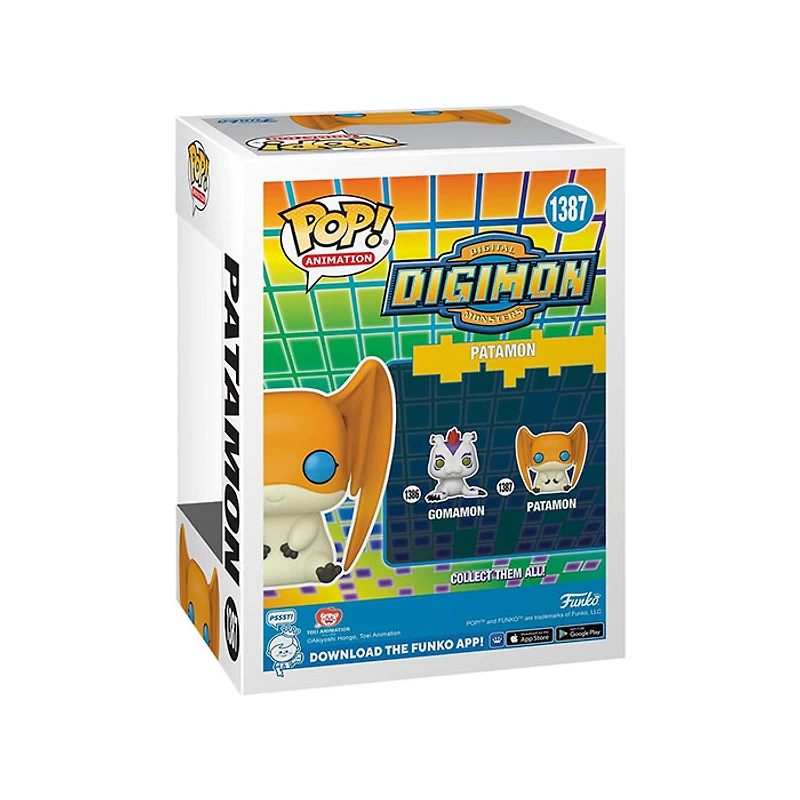 Funko Pop! Animation Patamon Digital Digimon Monsters