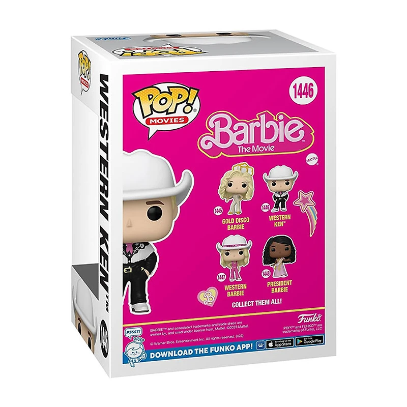 Funko Pop! Movies Western Ken Barbie The Movie