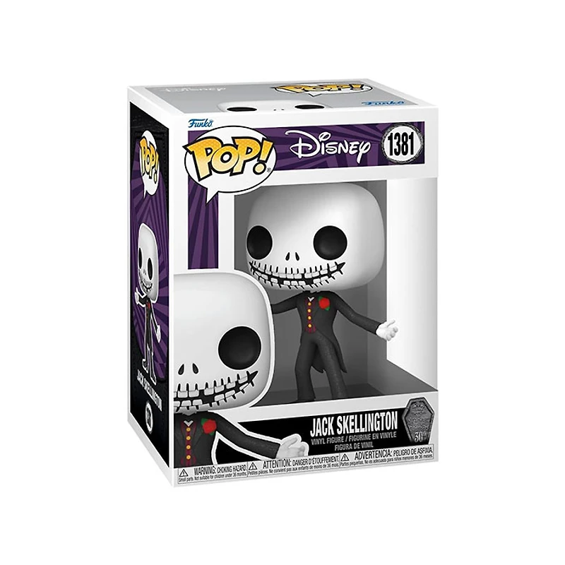 Funko Pop! Disney Jack Skellington The Nightmare before Christmas 30th Anniversary