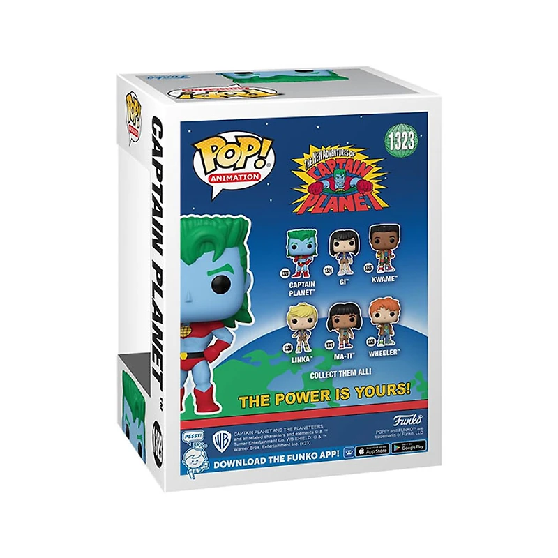Funko Pop! Animation The New Adventures of Captain Planet Captain Planet