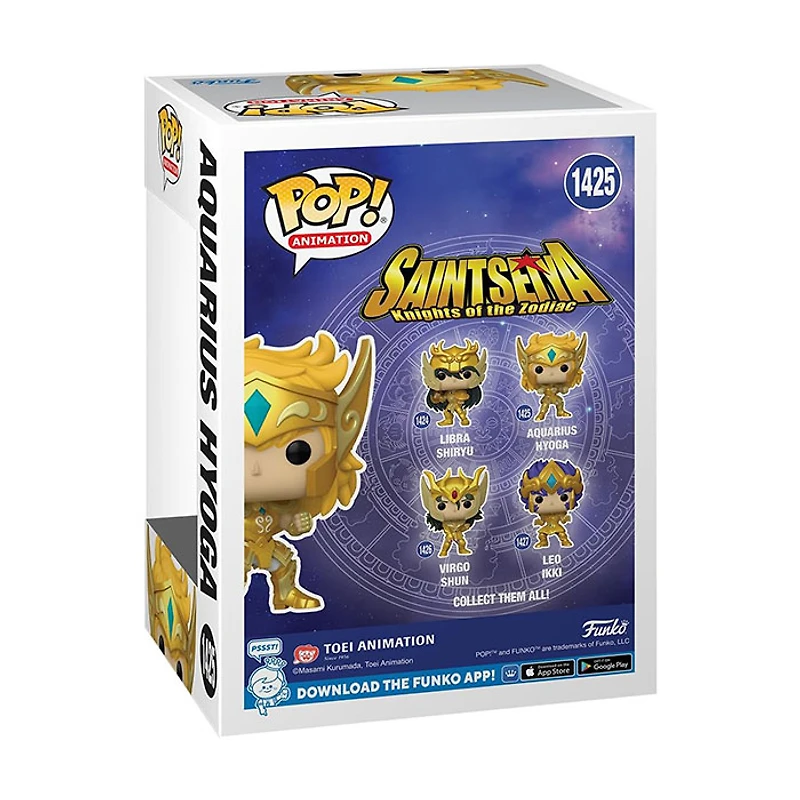 Funko Pop! Animation Aquarius Hyoga Saintseiya